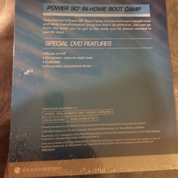 POWER 90 in home boot camp FREE SHIPPING - Picture 2 of 3